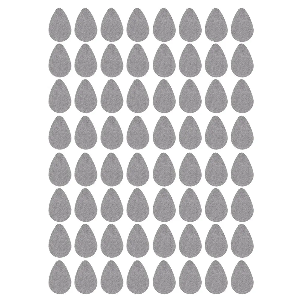 72 Pc Charcoal Infused Exfoliating Pads Skin Face Scrubber Sponges Facial Buff