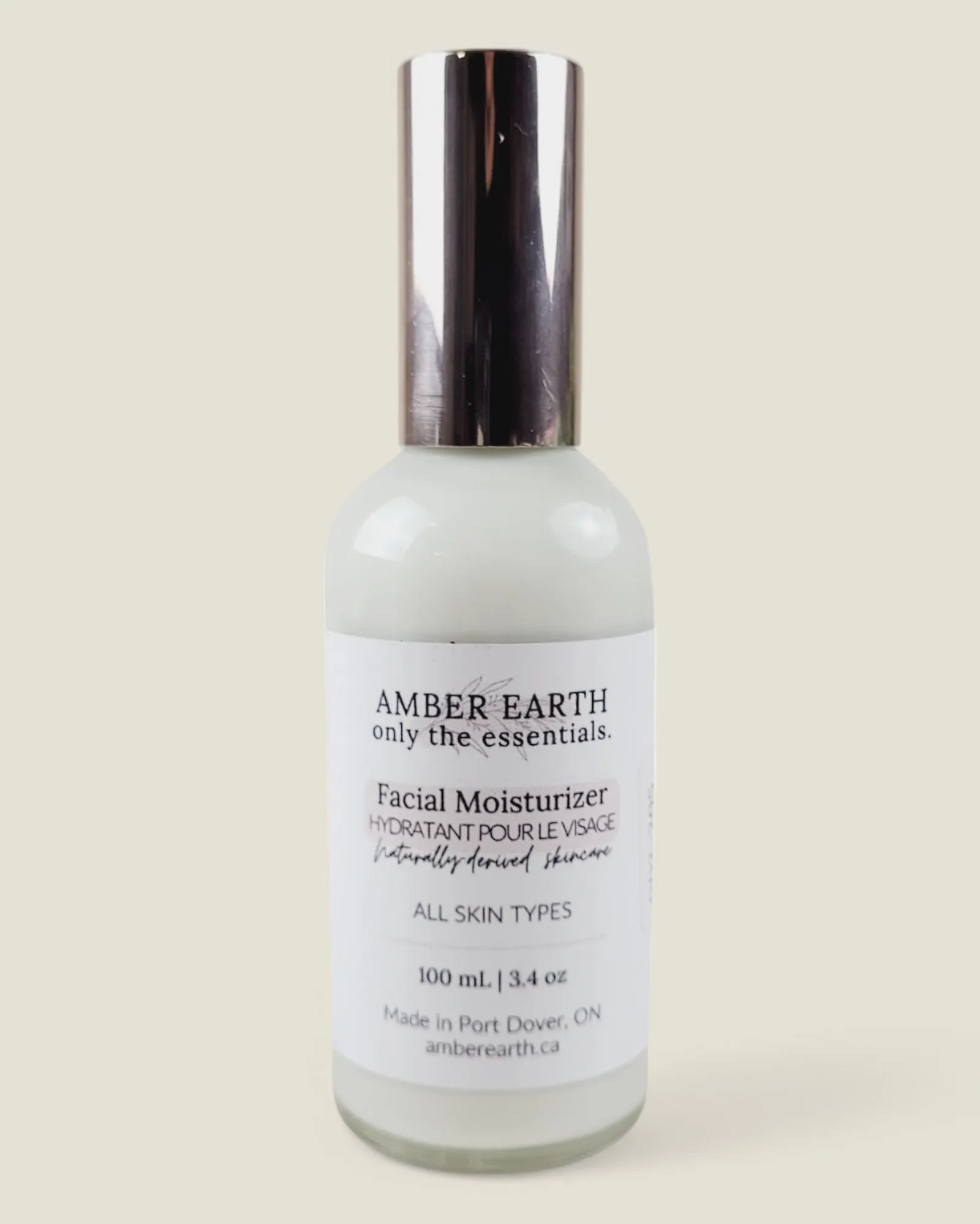 Amber Earth Essentials, Facial Moisturizer