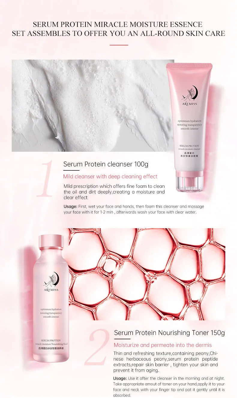 ATYMISS Korean Skin Care Set – Hydrating & Brightening Daily Routine