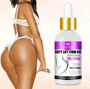 Best Seller! All Natural Butt and Hip Lifting, Firming and Plumping Body Oil