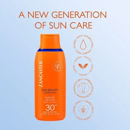Body milk Lancaster Sun Beauty Spf30, 175 ml Spf 30/175 ml, Coty