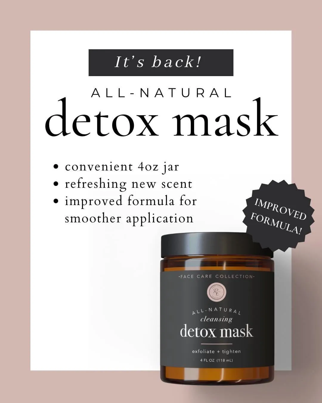 DETOX MASK | 4 oz
