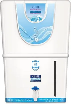 Kent Pride Plus 8 L RO   UV   UF   TDS Water Purifier