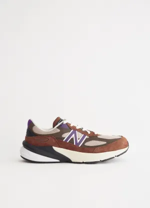 MADE in USA 990v6 'Rich Oak Cosmic Grape' Sneakers