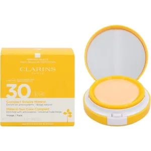 Mineral Sun Care Compact Beige Natural Sunscreen Face Cream Spf 30 Box 11 , 5 ml, Clarins