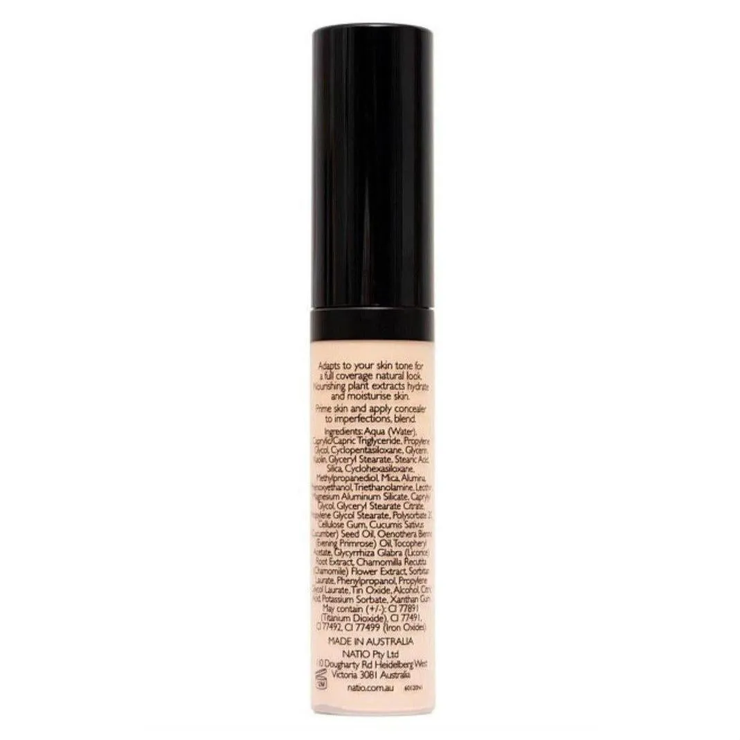 Natio Full Coverage Concealer Medium 12ml