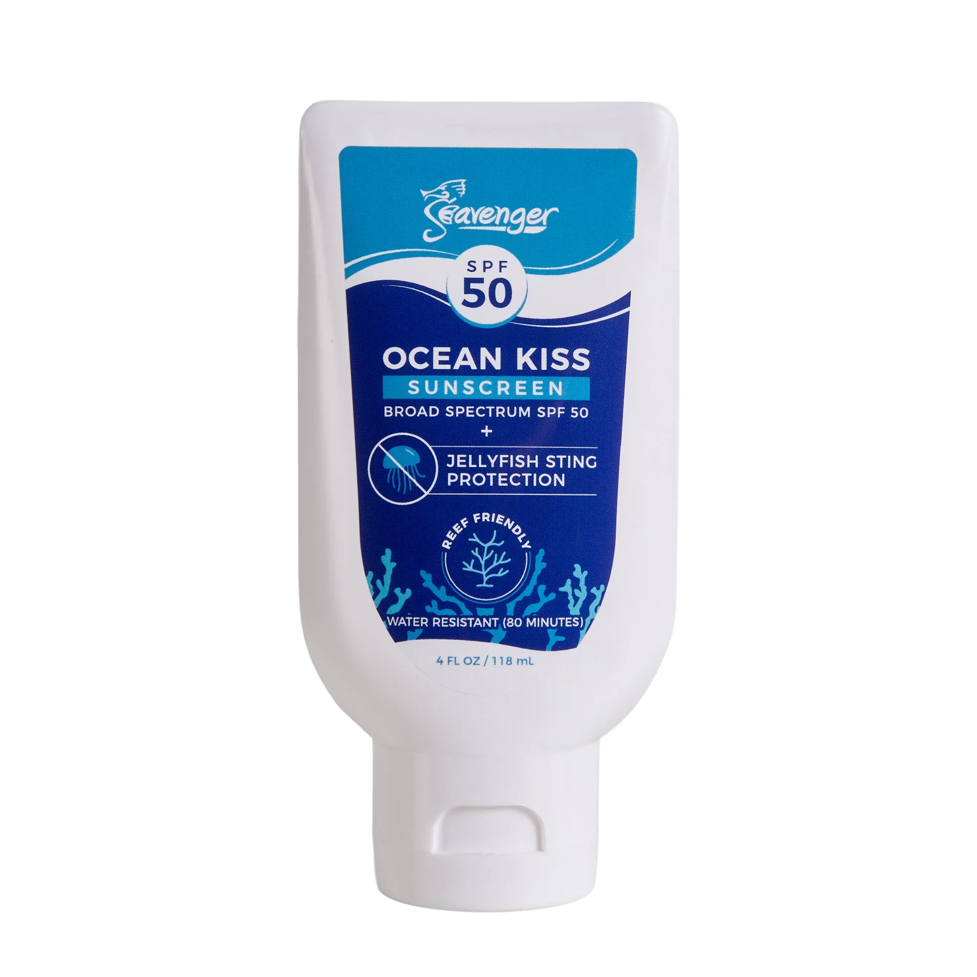 Ocean Kiss Reef Safe Anti Jellyfish Sting Protection Sunscreen SPF 30 / 50