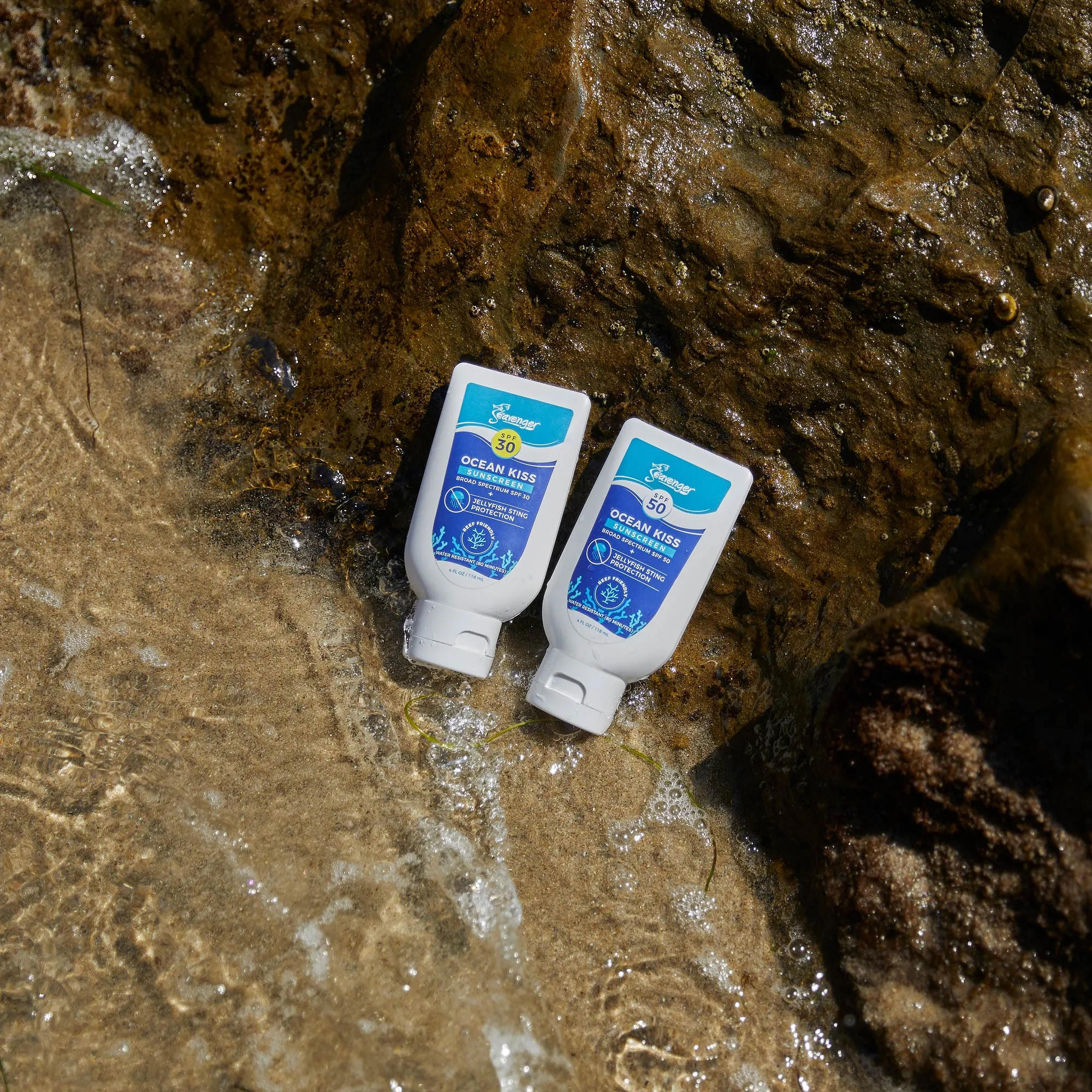 Ocean Kiss Reef Safe Anti Jellyfish Sting Protection Sunscreen SPF 30 / 50