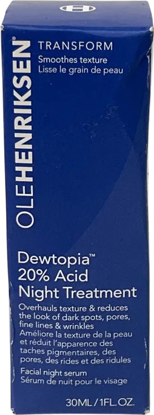 olehenriksen Dewtopia 20% Acid Night Treatment 30ml