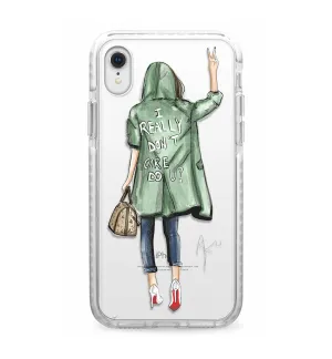 [OPEN BOX] CASETIFY Snap Case Don  t Care For iPhone XR