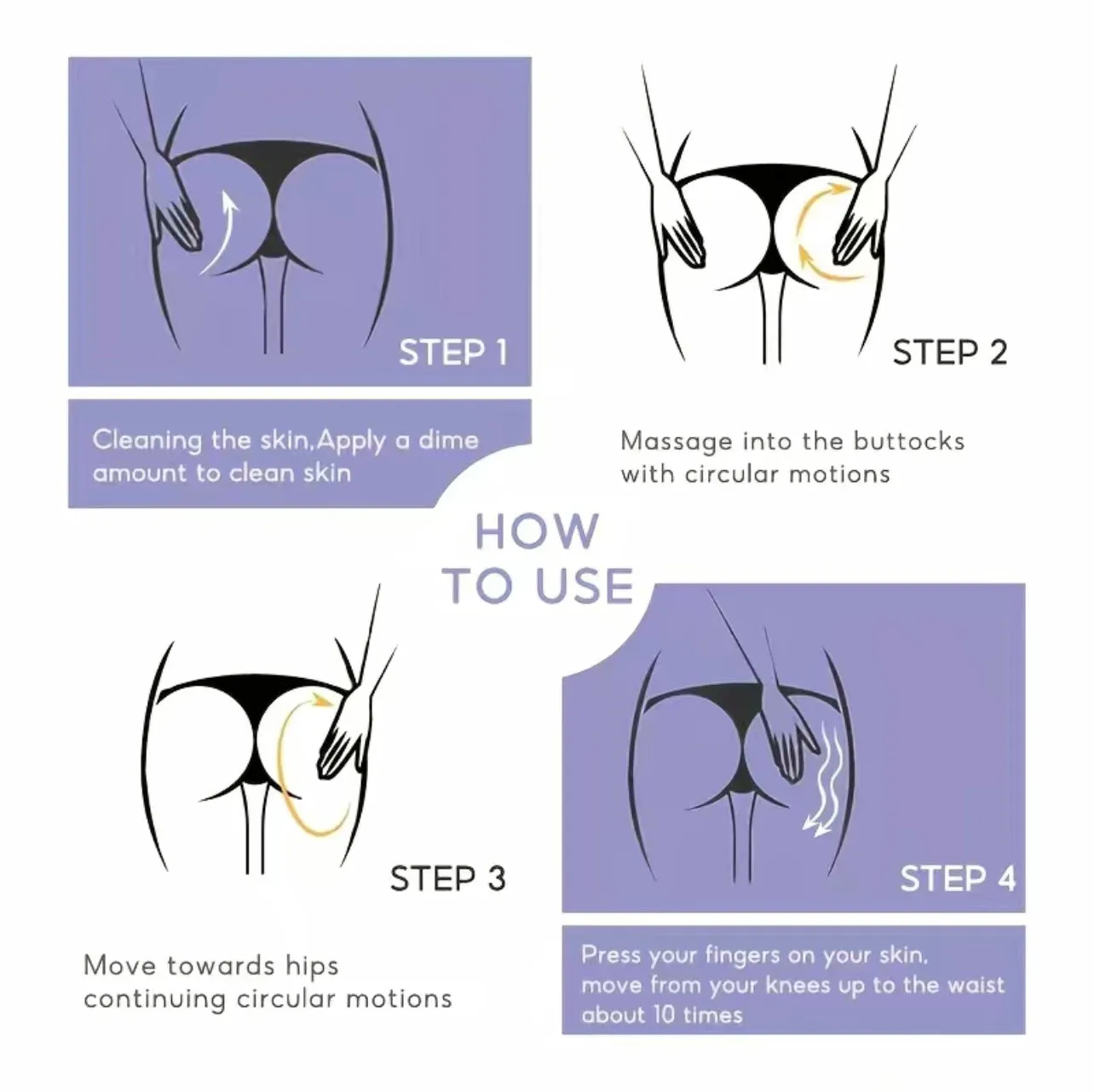 Premium Salon Quality- Buttocks Firming, Lifting, Toning & Plumping Cream