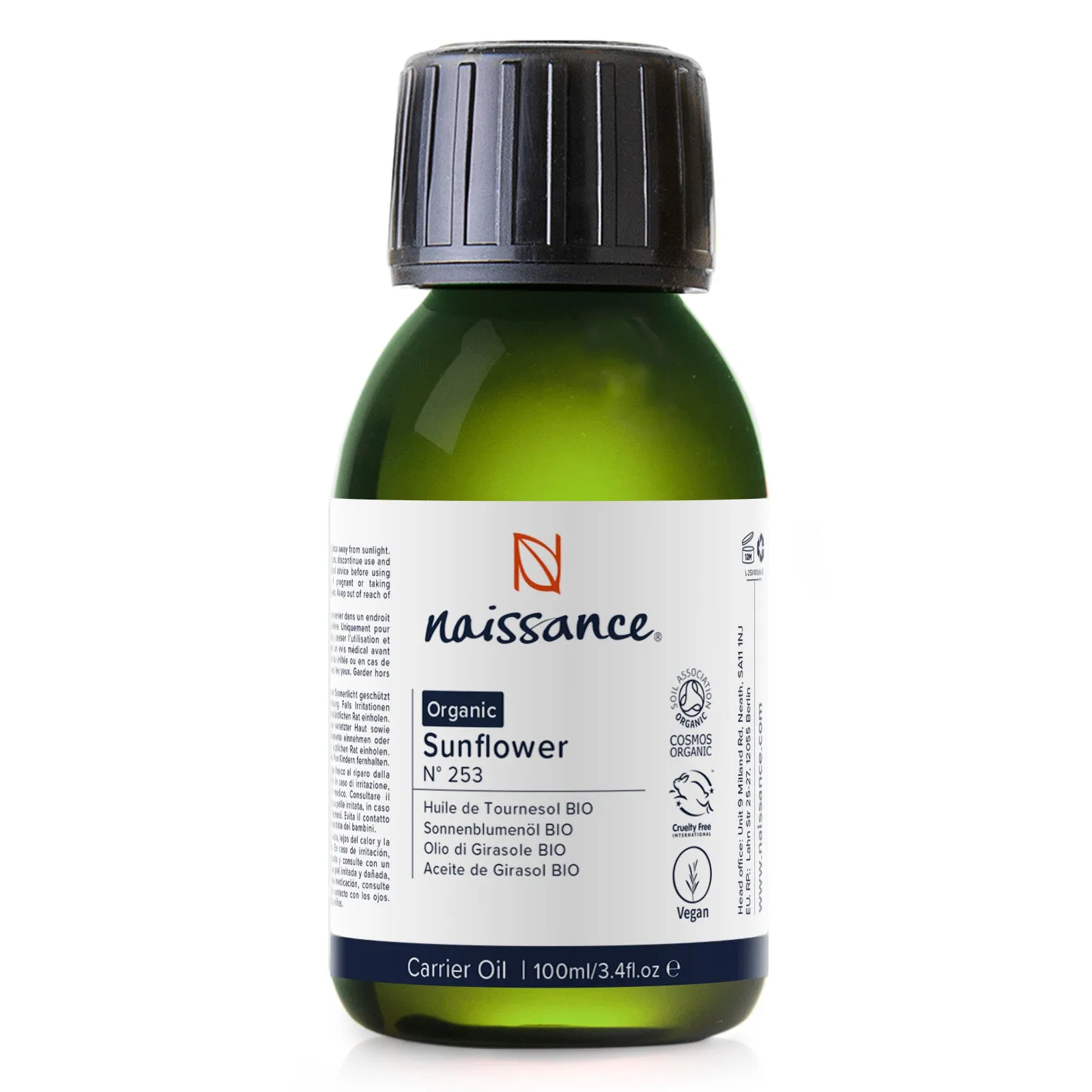 Sunflower Organic Oil (N° 253)