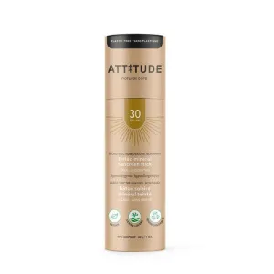 Sunscreen Face Stick SPF 30 Tinted Unscented 1 Oz By Attitude