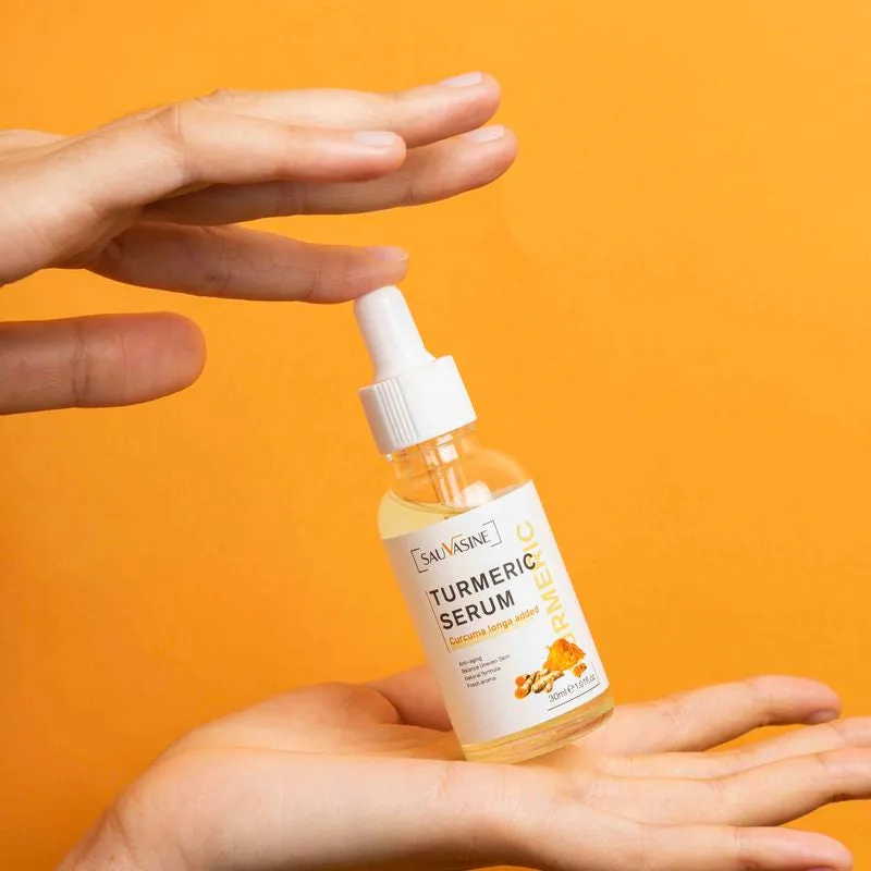 Turmeric Lemon Oil Brightening and Lightening Dark Spots, Acne Brightening Dark Spot Correcting Facial Whitening Serum