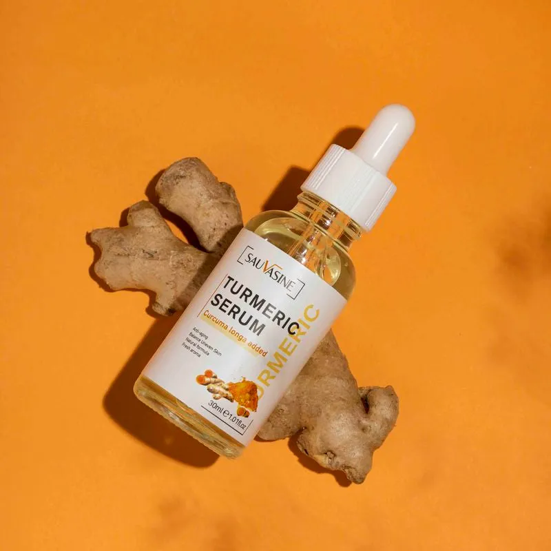 Turmeric Lemon Oil Brightening and Lightening Dark Spots, Acne Brightening Dark Spot Correcting Facial Whitening Serum