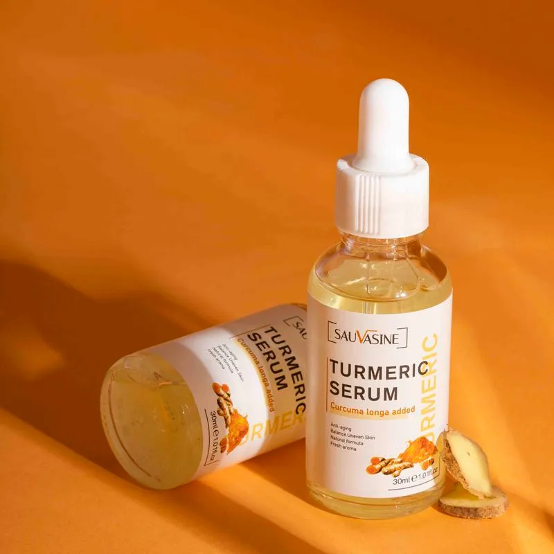 Turmeric Lemon Oil Brightening and Lightening Dark Spots, Acne Brightening Dark Spot Correcting Facial Whitening Serum